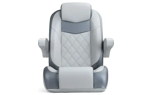 Captain bootstoel met armsteunen antraciet