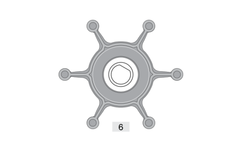 Johnson Pump Impellers voor F4