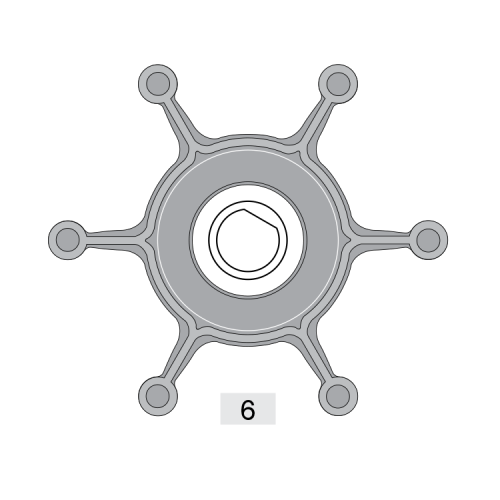 Johnson Pump Impellers voor F4