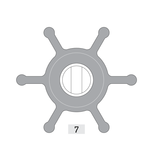 Johnson Pump Impellers voor F4