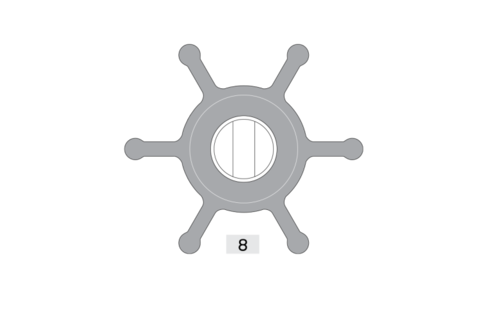 Johnson Pump Impellers voor F4