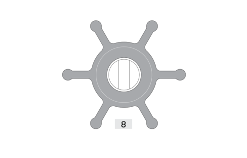 Johnson Pump Impellers voor F4