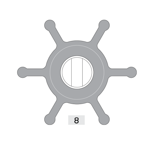 Johnson Pump Impellers voor F4