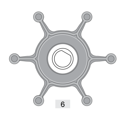 Johnson Pump Impellers voor F4