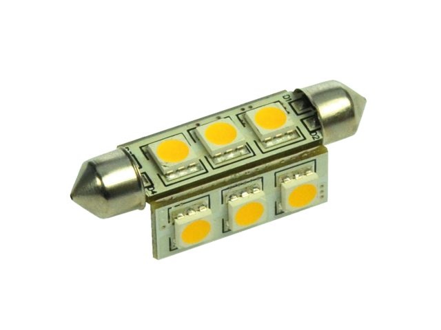 Ledlamp led9 festoon 10-30V 42mm - 2.0 watt