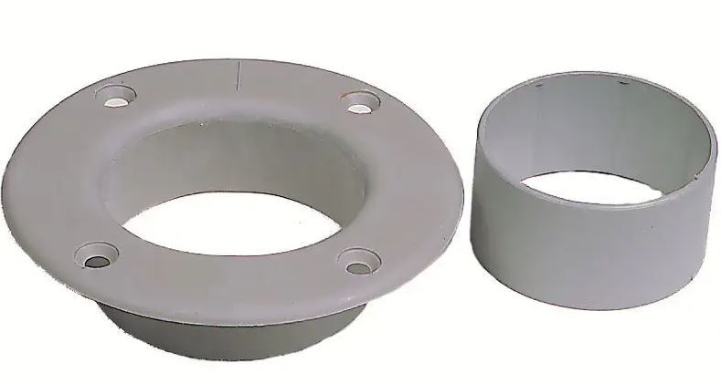 Optiparts - Delrin dekring met kraag