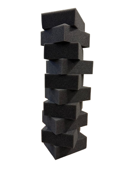 Riwax 10 pack spons voor PVC nep teak