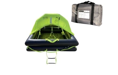 Reddingsvlot Standard International 4p tas