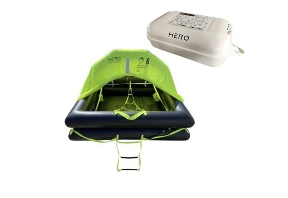 Hero Reddingsvlot Standard International 6p container