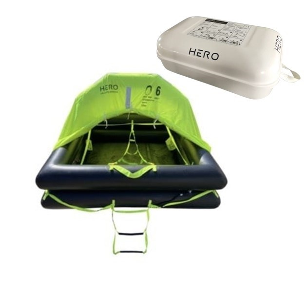 Hero Reddingsvlot Standard International 6p container