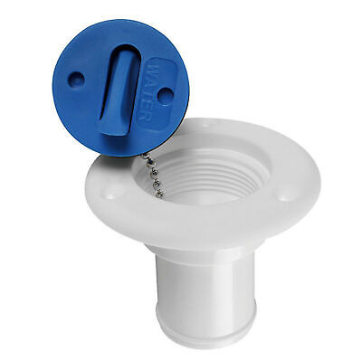 Dekvuldop kunststof - Wit