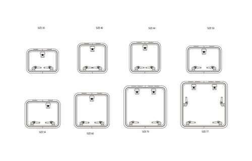 Lewmar Medium Profile luiken