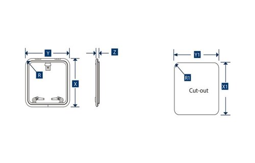 Lewmar Medium Profile luiken