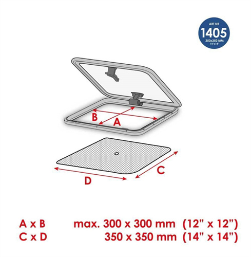 Waterline Muskietennet vluchtluik