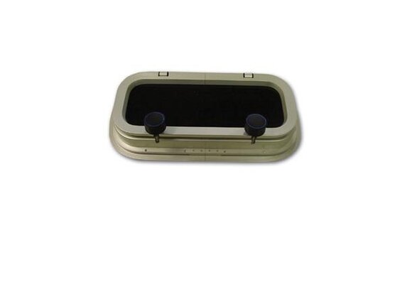 Gebo patrijspoort rechthoekig klappend