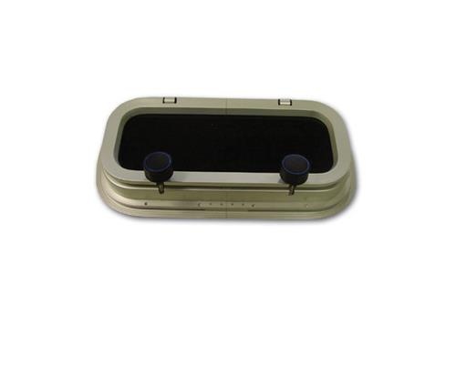 Gebo patrijspoort rechthoekig klappend