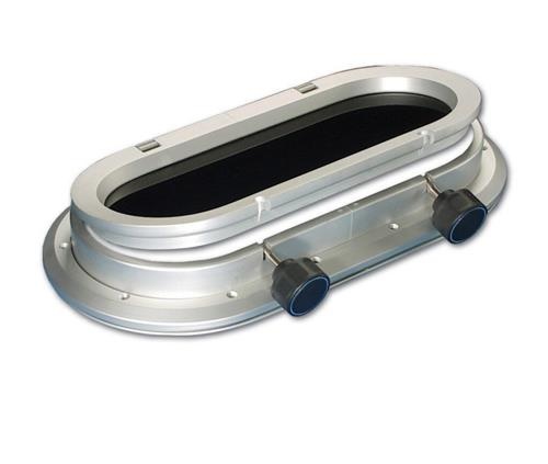 Gebo patrijspoort kogelrond klappend