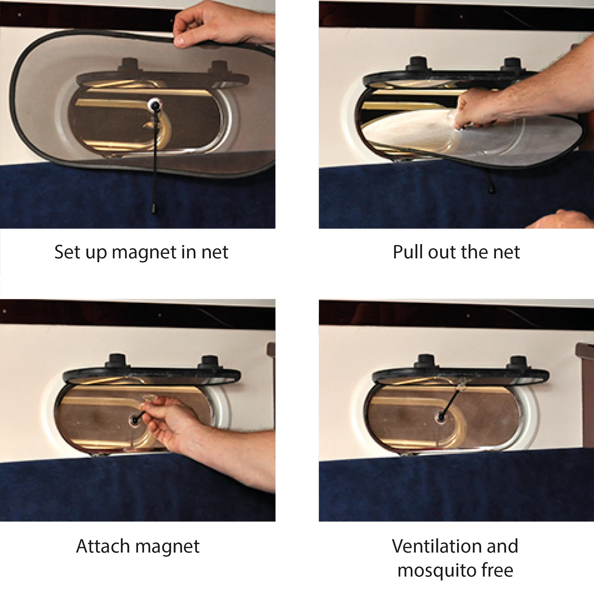 Waterline muggenhor patrijspoort - 2 stuks