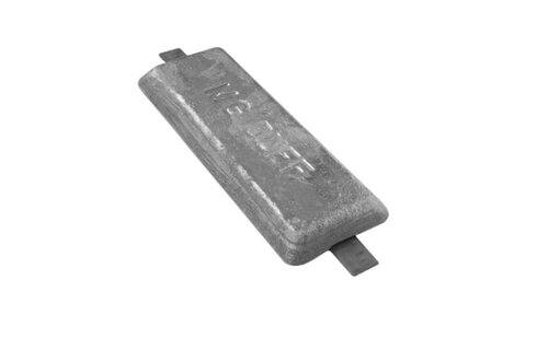 MgDuff huid/roer anode aluminium