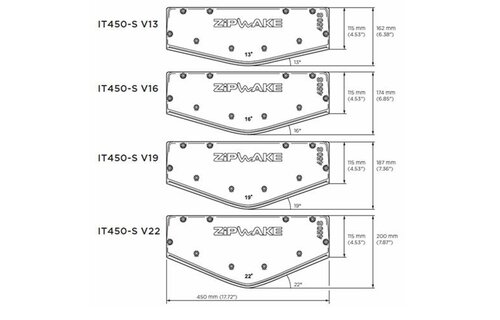 Zipwake interceptor 450S V kabel 3m