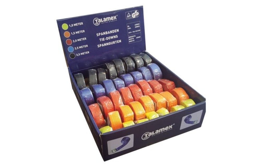 Spanband met klemgesp