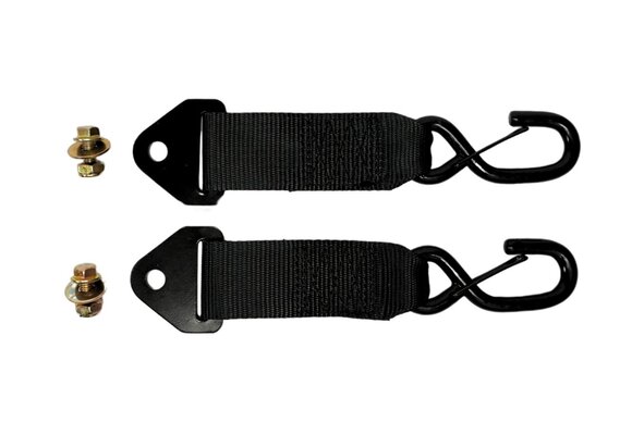 Speedstrap S-Hook adapters tbv autom. oprolbare spanbanden, 2 st.