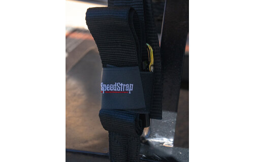 Speedstrap Tie-down band, 120cm, met s-haken, 2 st