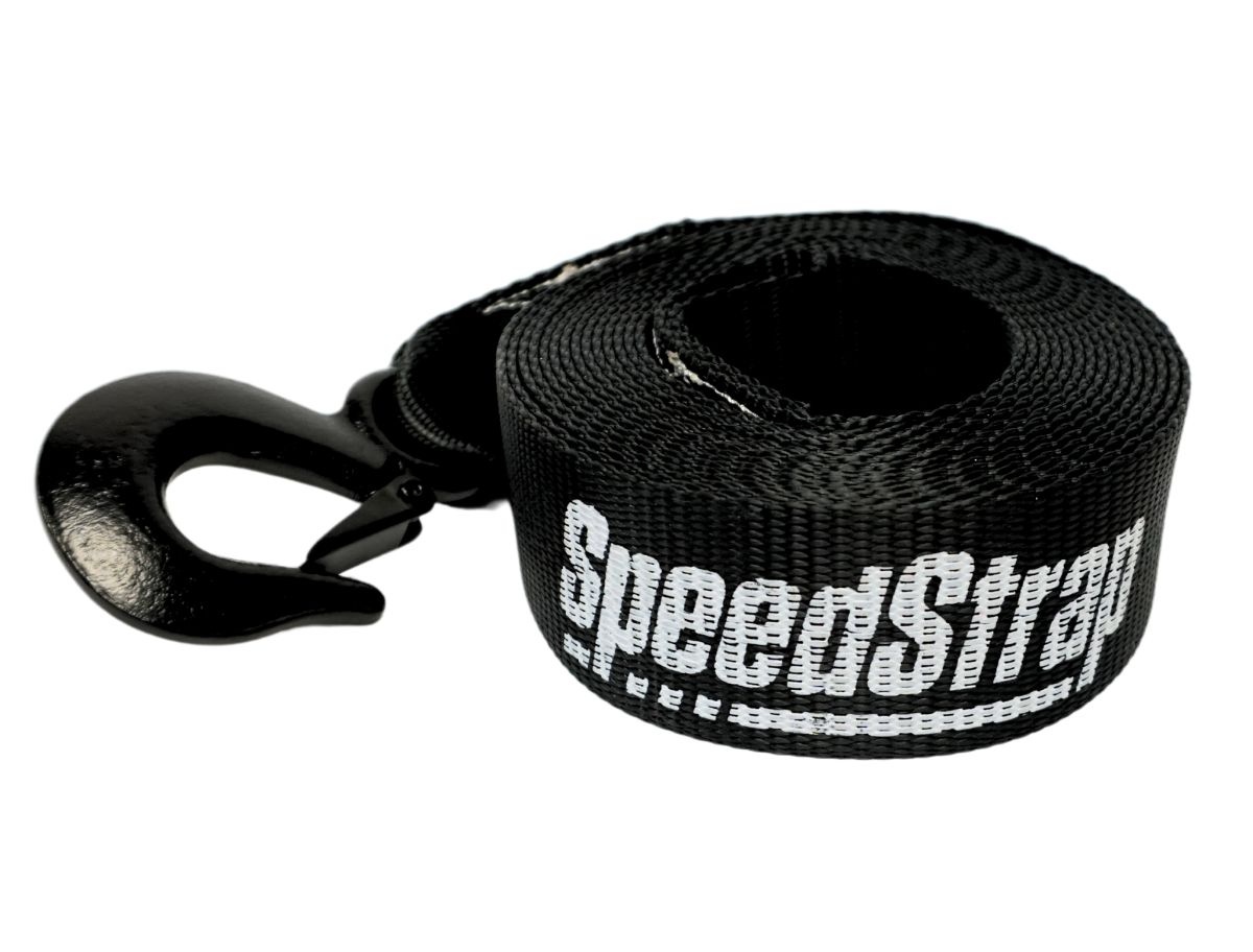 Speedstrap Winch strap, 6 meter trailerband met haak