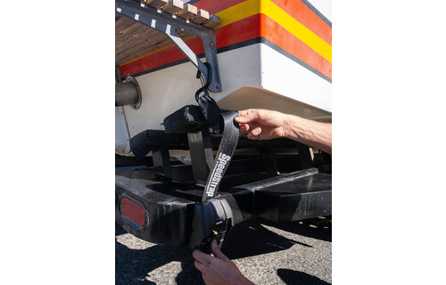 Speedstrap Tie-down automatisch oprolbare spanbanden, stalen ratel, 2 st.