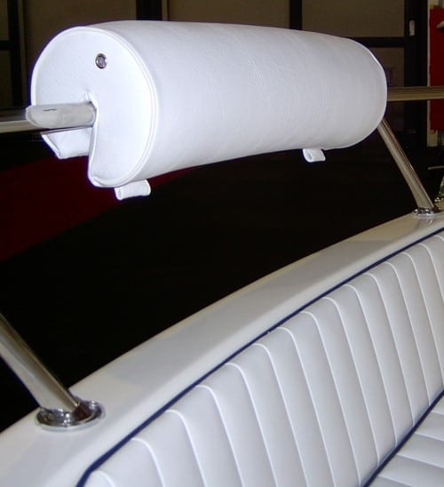 Bootkussen - Bedflex rugleuning rond kussen | Wit