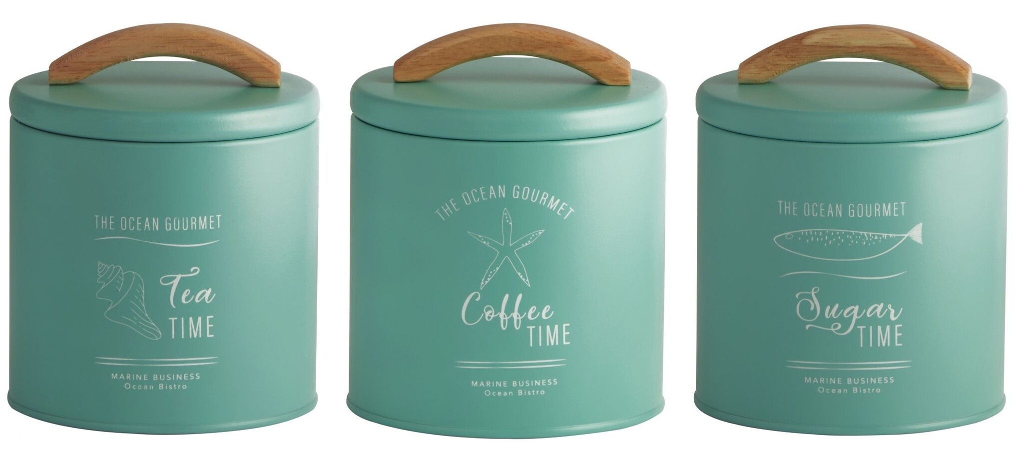 Menorca Opbergset Turquoise - S - 3 stuks