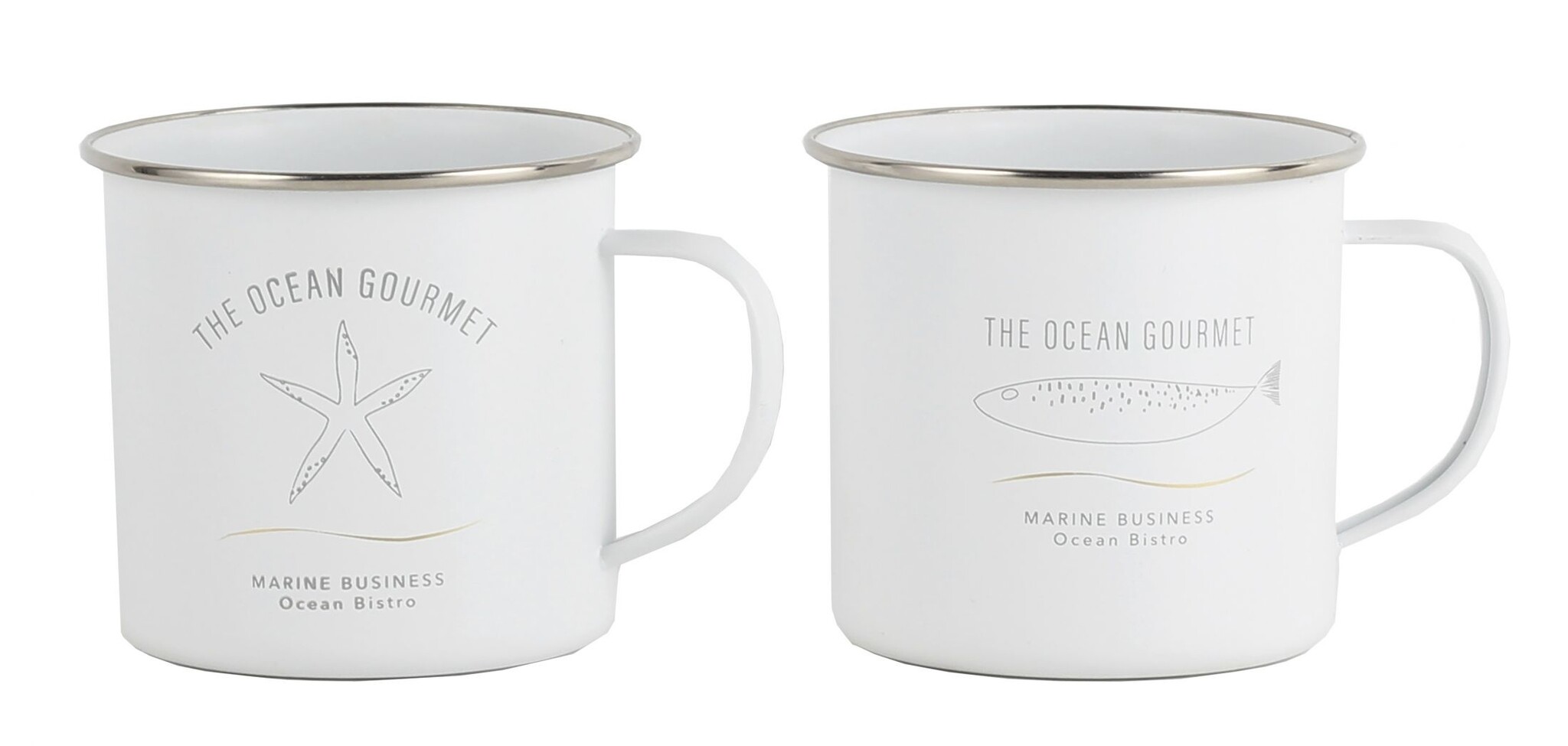 Menorca Mokken Set Wit - 2 stuks