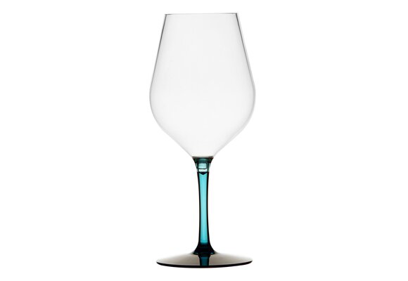 Happy Wijnglas Turquoise
