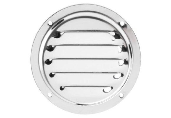 Ventilatierooster Rond RVS