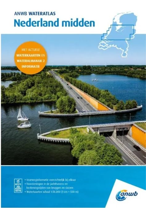 ANWB Wateratlas Nederland - Midden