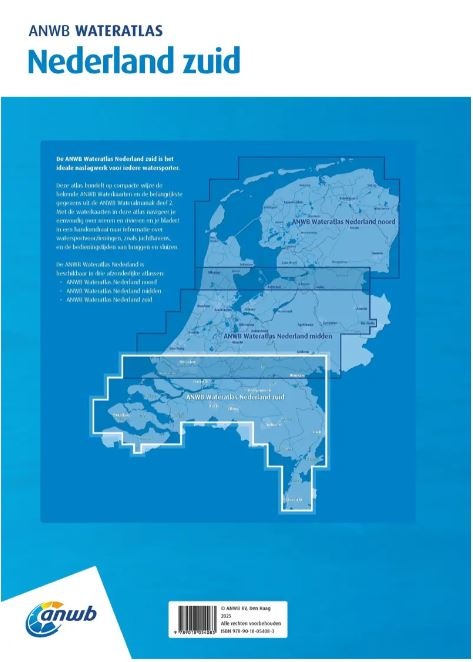 ANWB Wateratlas Nederland - Zuid