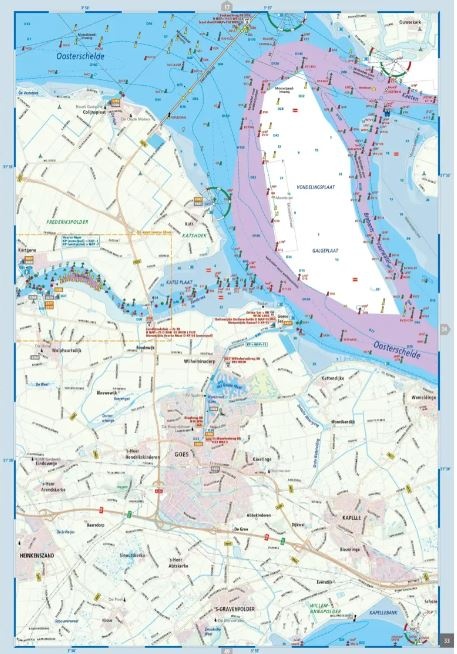 ANWB Wateratlas Nederland - Zuid