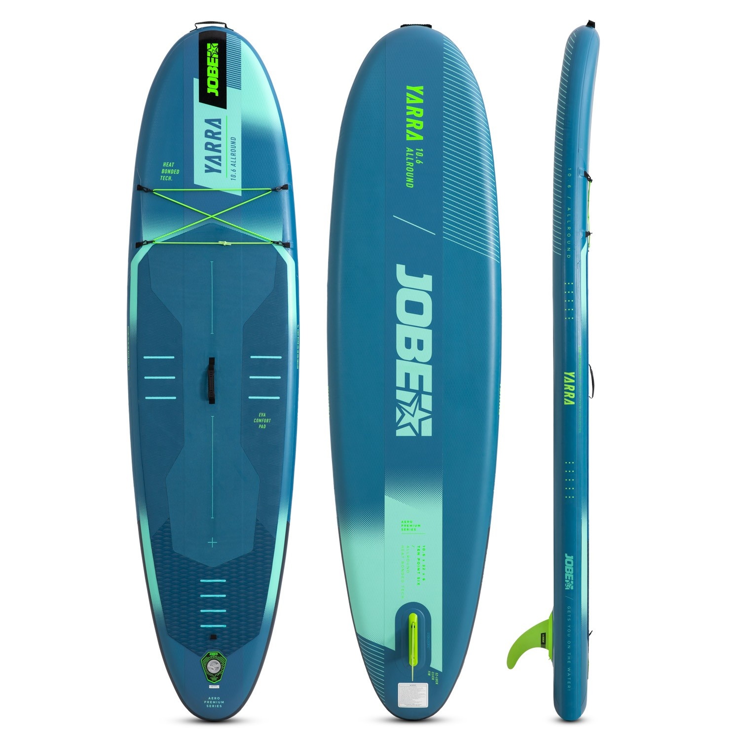 Jobe Aero Yarra SUP Board 10.6 Package Steel Blue