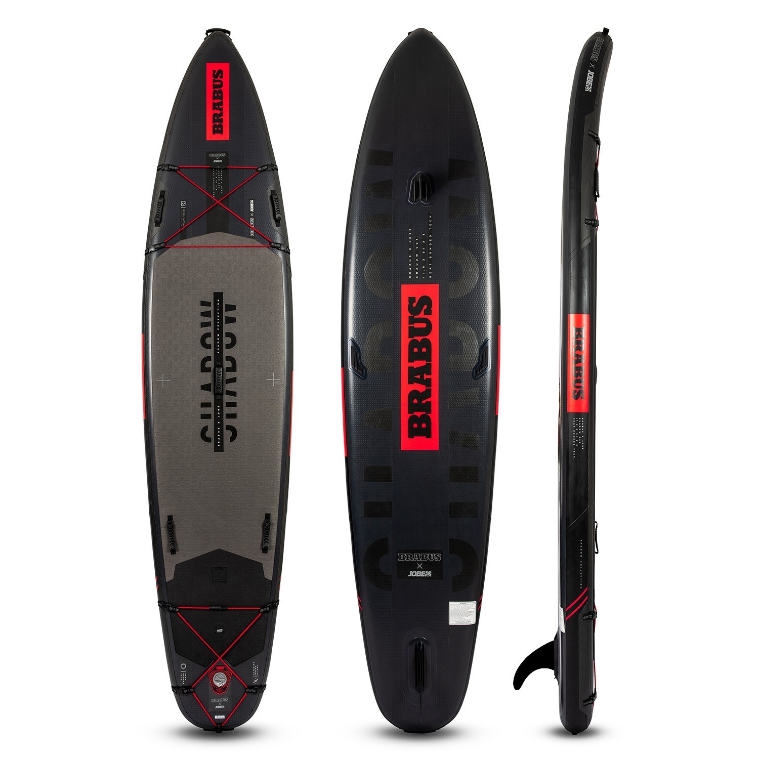 BRABUS x Jobe Shadow 11.6 Limited Edition Opblaasbaar SUP Board Pakket
