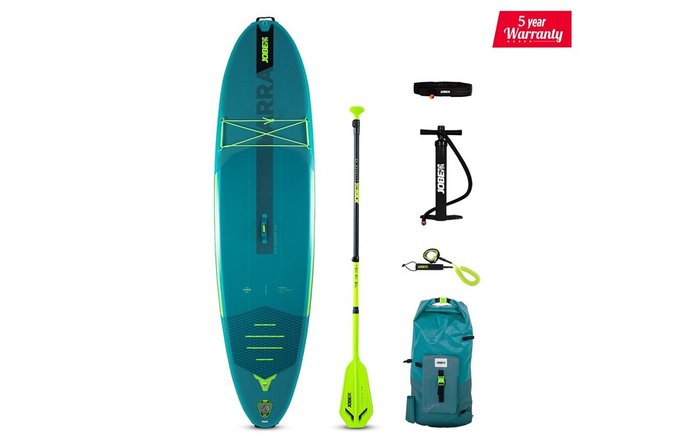 Jobe Yarra 10.6 Opblaasbaar SUP Board Pakket Teal