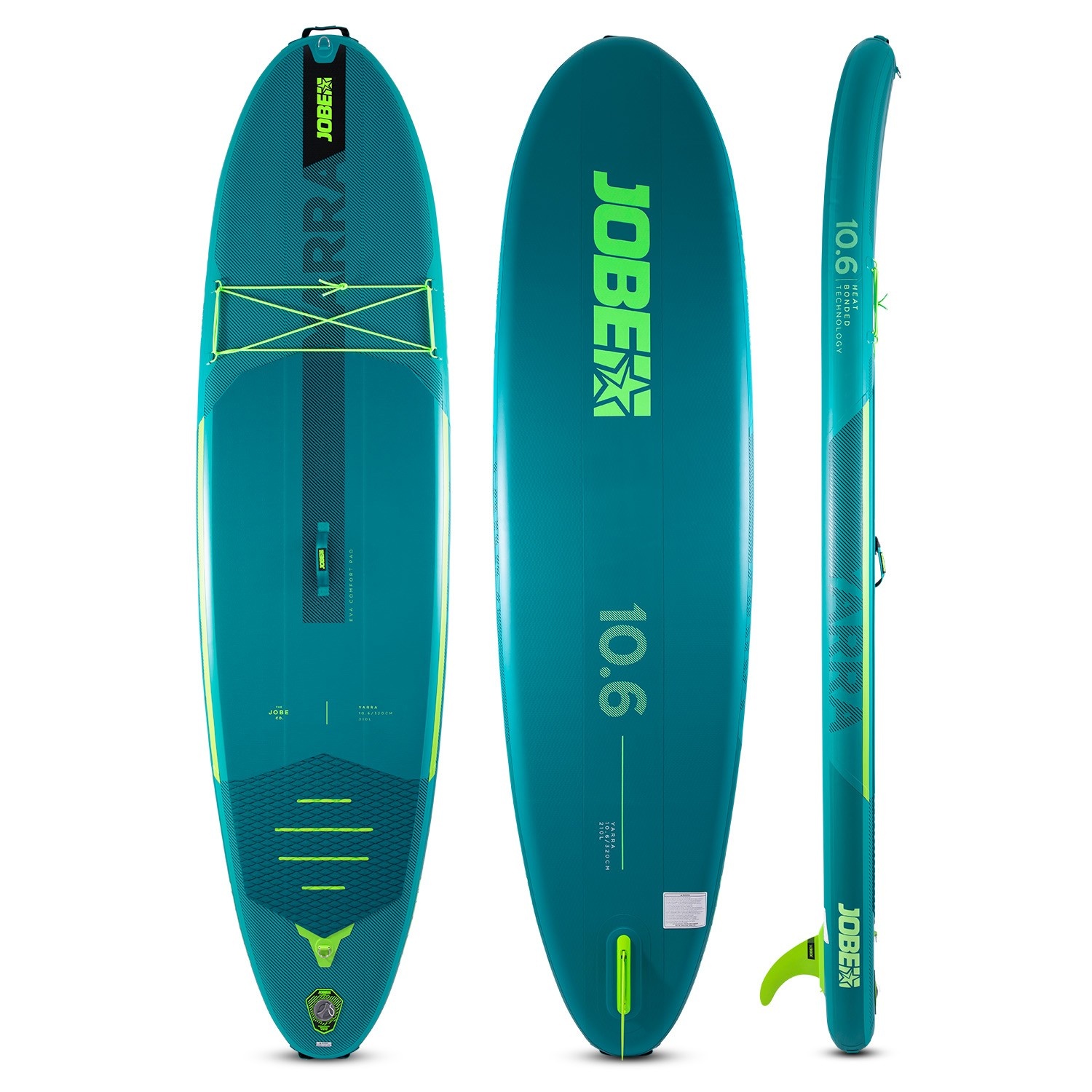 Jobe Yarra 10.6 Opblaasbaar SUP Board Pakket Teal