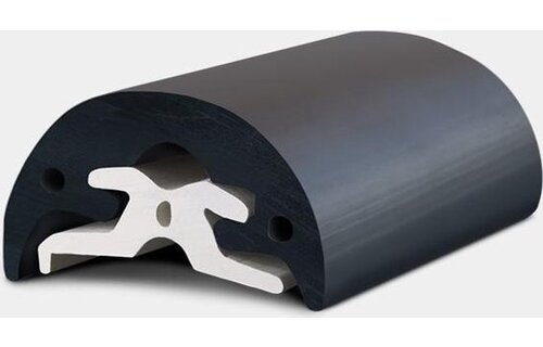 Stootlijst Radial 40 zwart