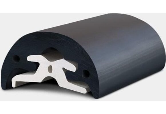 Stootlijst Radial 40 zwart