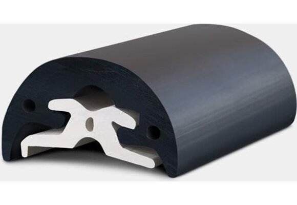 Stootlijst Radial 40 zwart