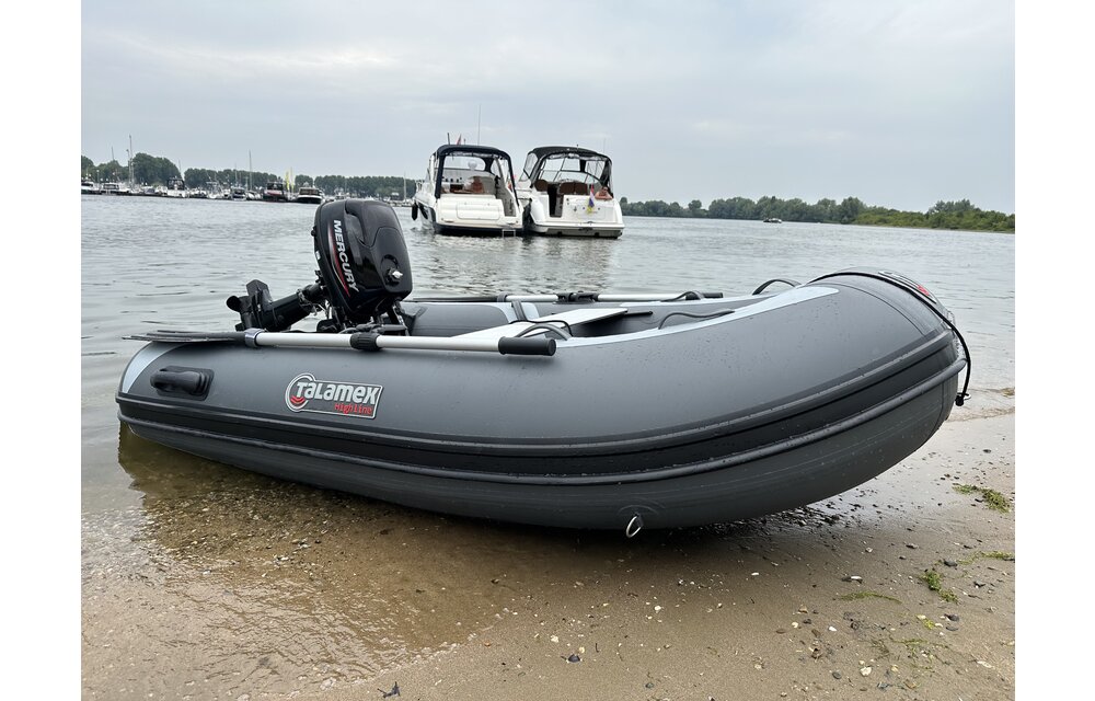 Rubberboot Highline HLA250 Airdeck | Storm-grey/medium-grey