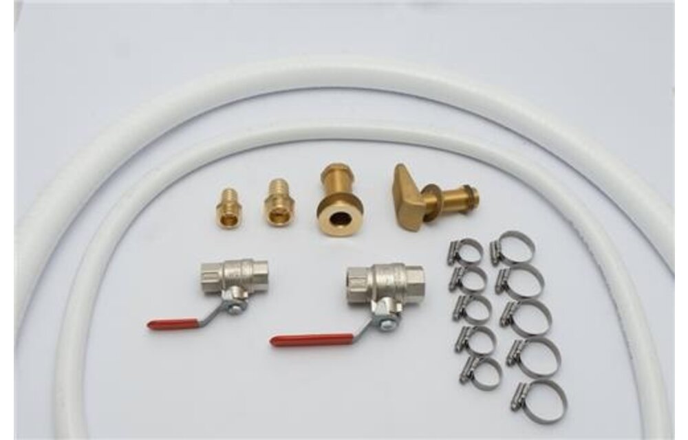 Hollex aansluitkit handbediend toilet in 3/4"out 1 ¼