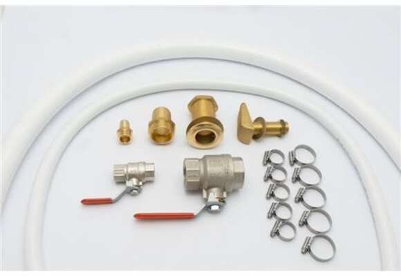 Hollex aansluitkit elektrisch toilet in 3/4"out 1"