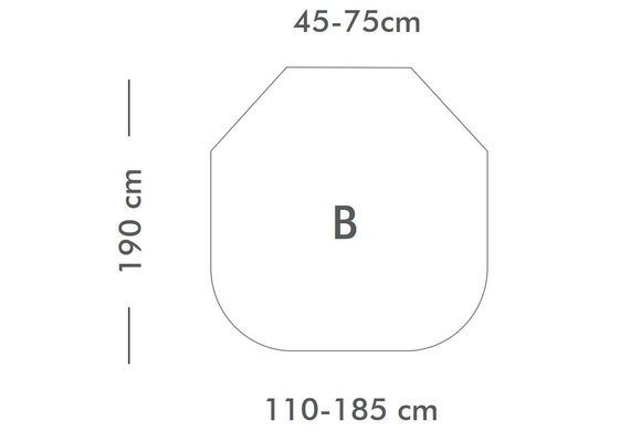 Elastisch hoeslaken B - Ecru