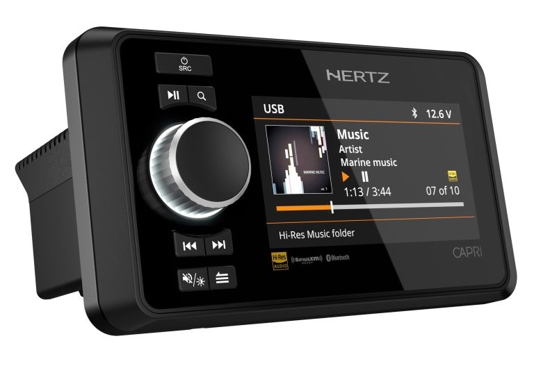 Hertz CAPRI H100 - FM/USB/BT/NMEA2000 4x70 Watt, 4 zones