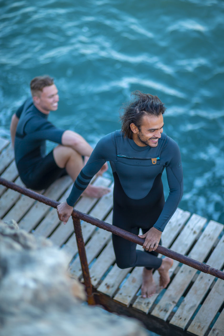 Jobe Perth 3/2mm Borstrits Wetsuit | Heren | Grijs  (25% korting)